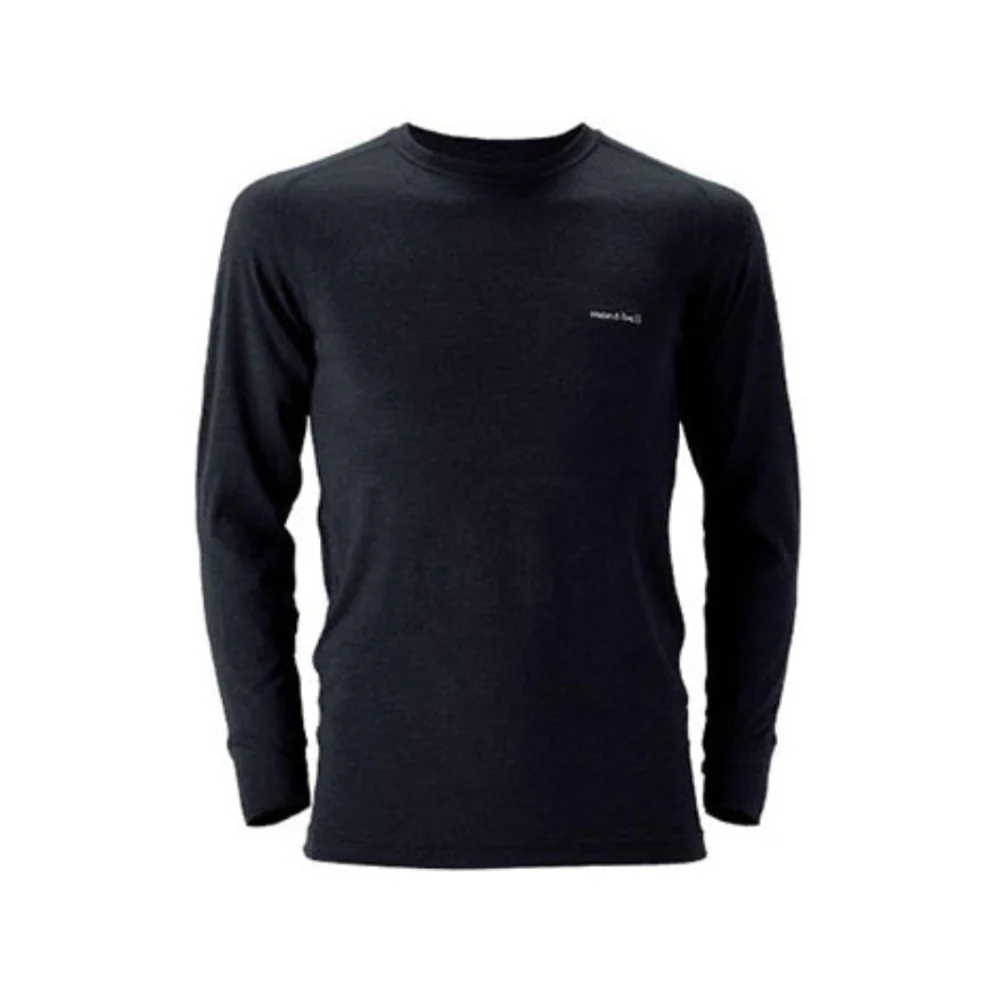 Montbell Super Merino Wool Middle Weight Round Neck Shirt Men's - Image 2